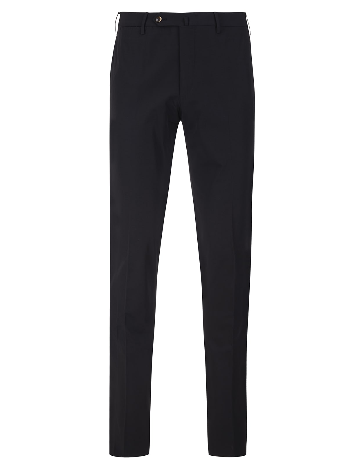 PT01 Man Classic Trousers In Black Stretch Technical Fabric