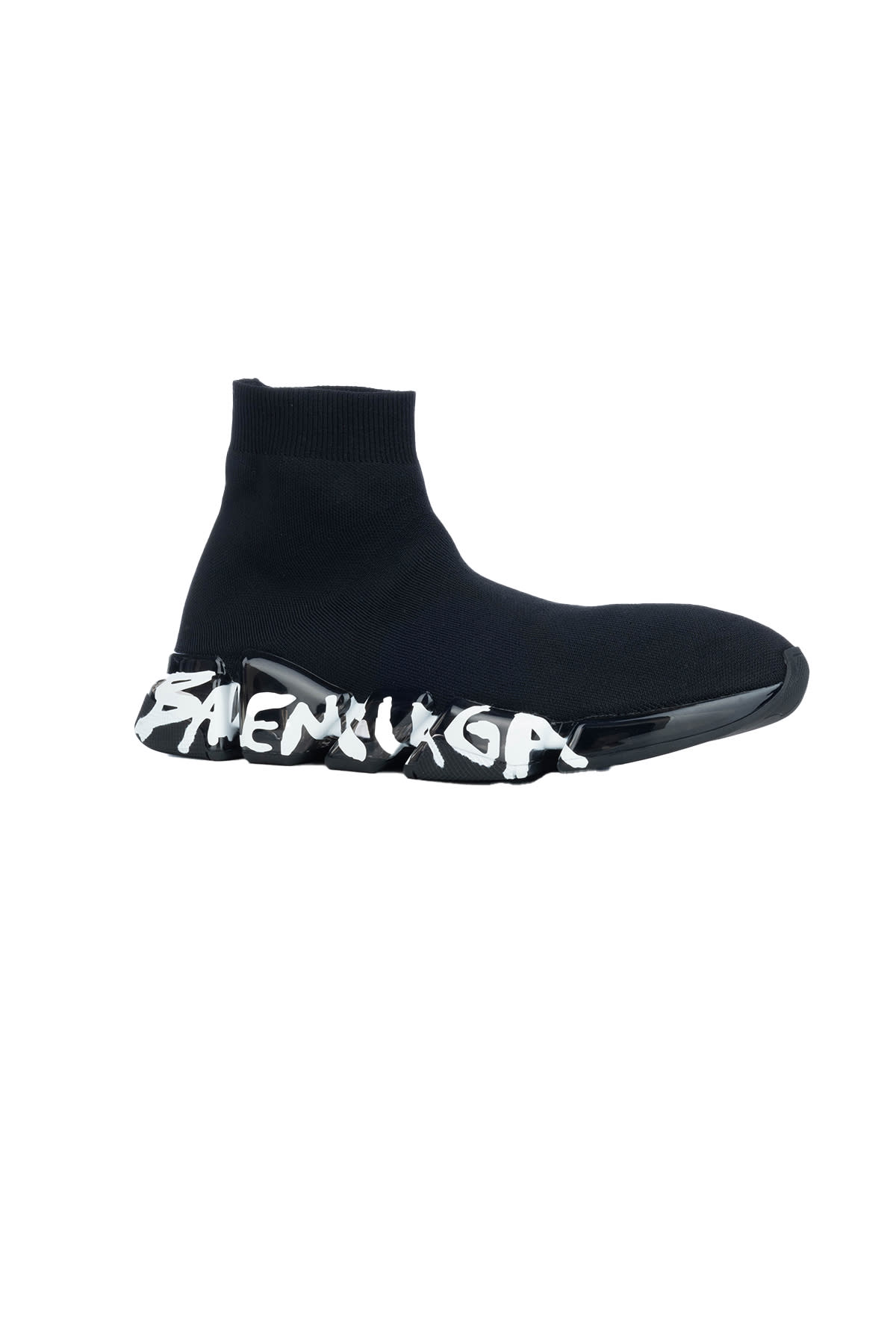 Shop Balenciaga Sneakers In Black White