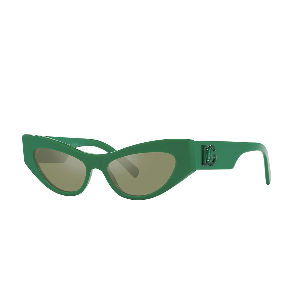 Shop Dolce &amp; Gabbana Eyewear Dg4450 331152 Sunglasses In Verde