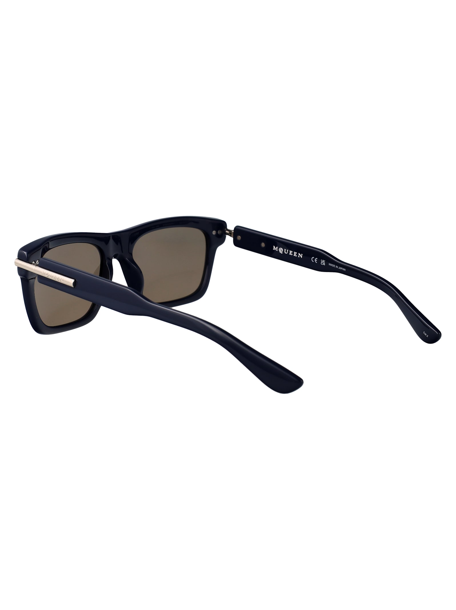 Alexander Mcqueen Am0495s Sunglasses In Black
