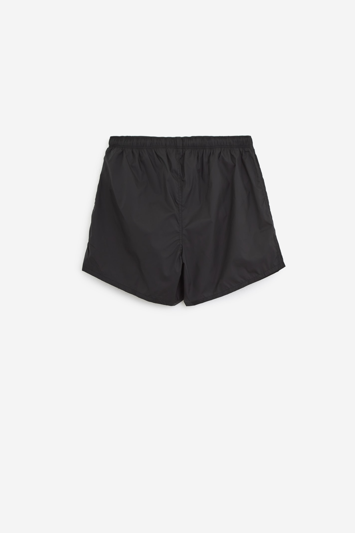 Shop Our Legacy Drape Tech Trunks Shorts In Black