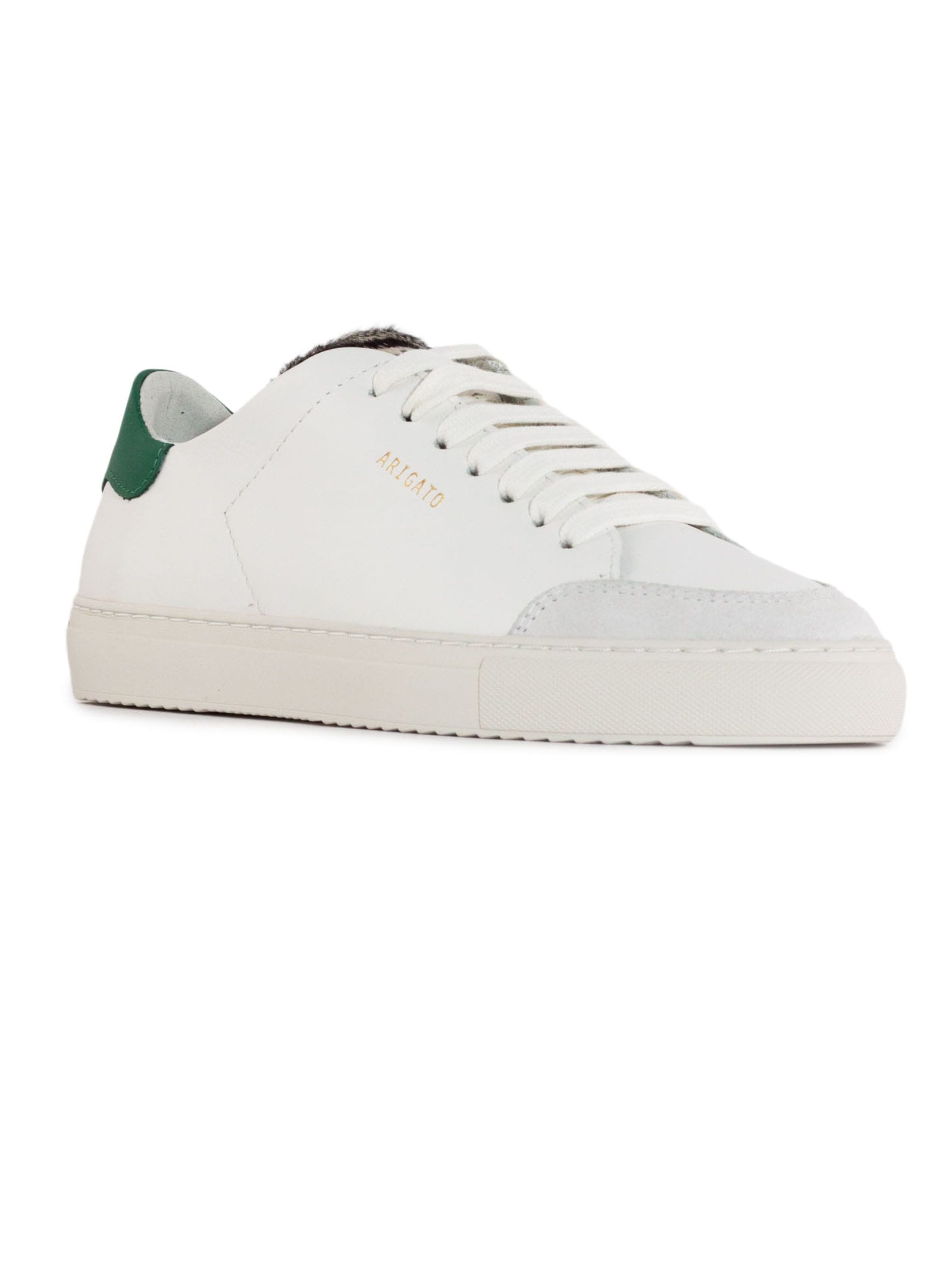 Shop Axel Arigato White Leather Clean 90 Sneaker