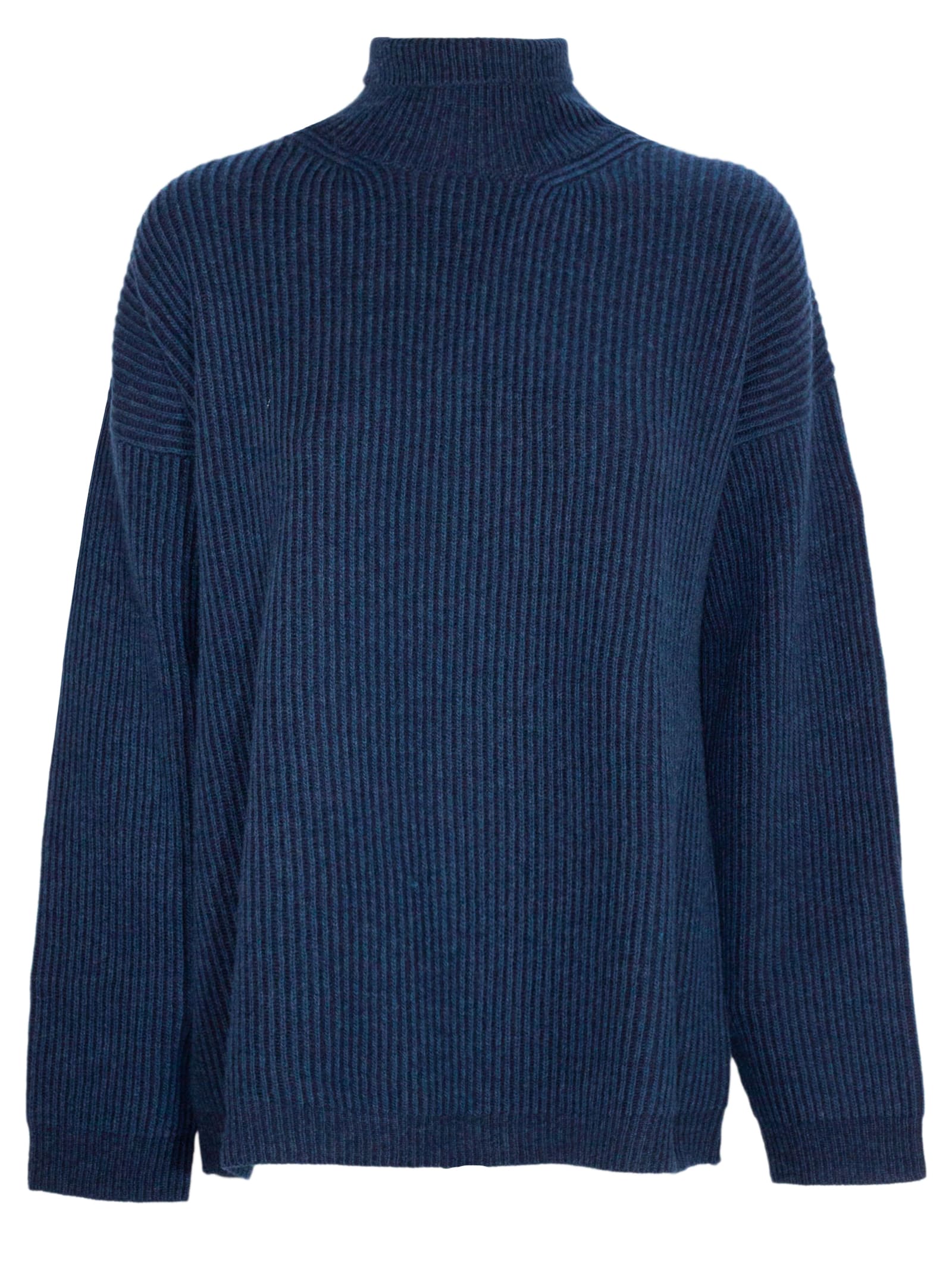 Blue Wool Sweater