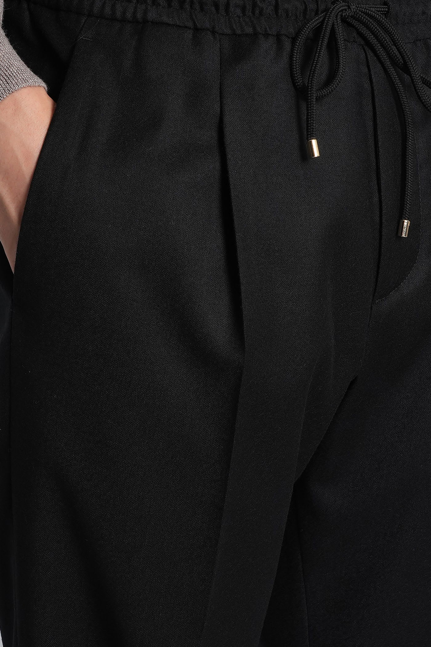 Briglia 1949 Wimbledons Pants In Black Cotton In Black