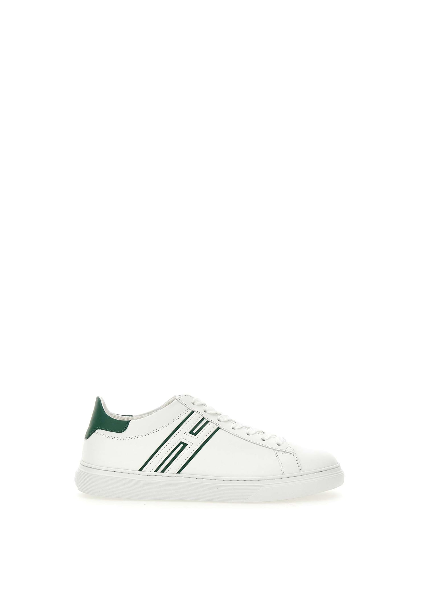 Hogan H365 Leather Sneakers In White