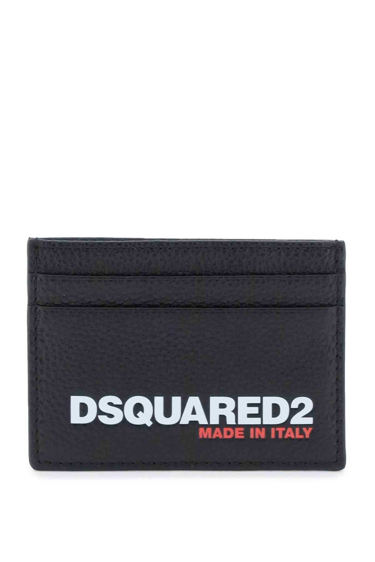 Shop Dsquared2 Logo Bob Cardholder In Nero (black)