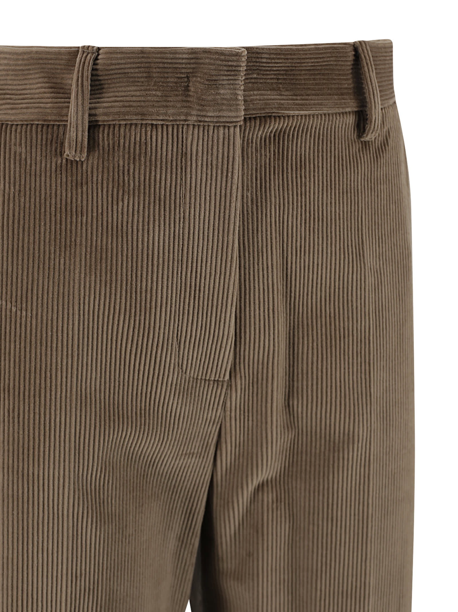 Shop Weekend Max Mara Velvet Wide-leg Pants In Beige