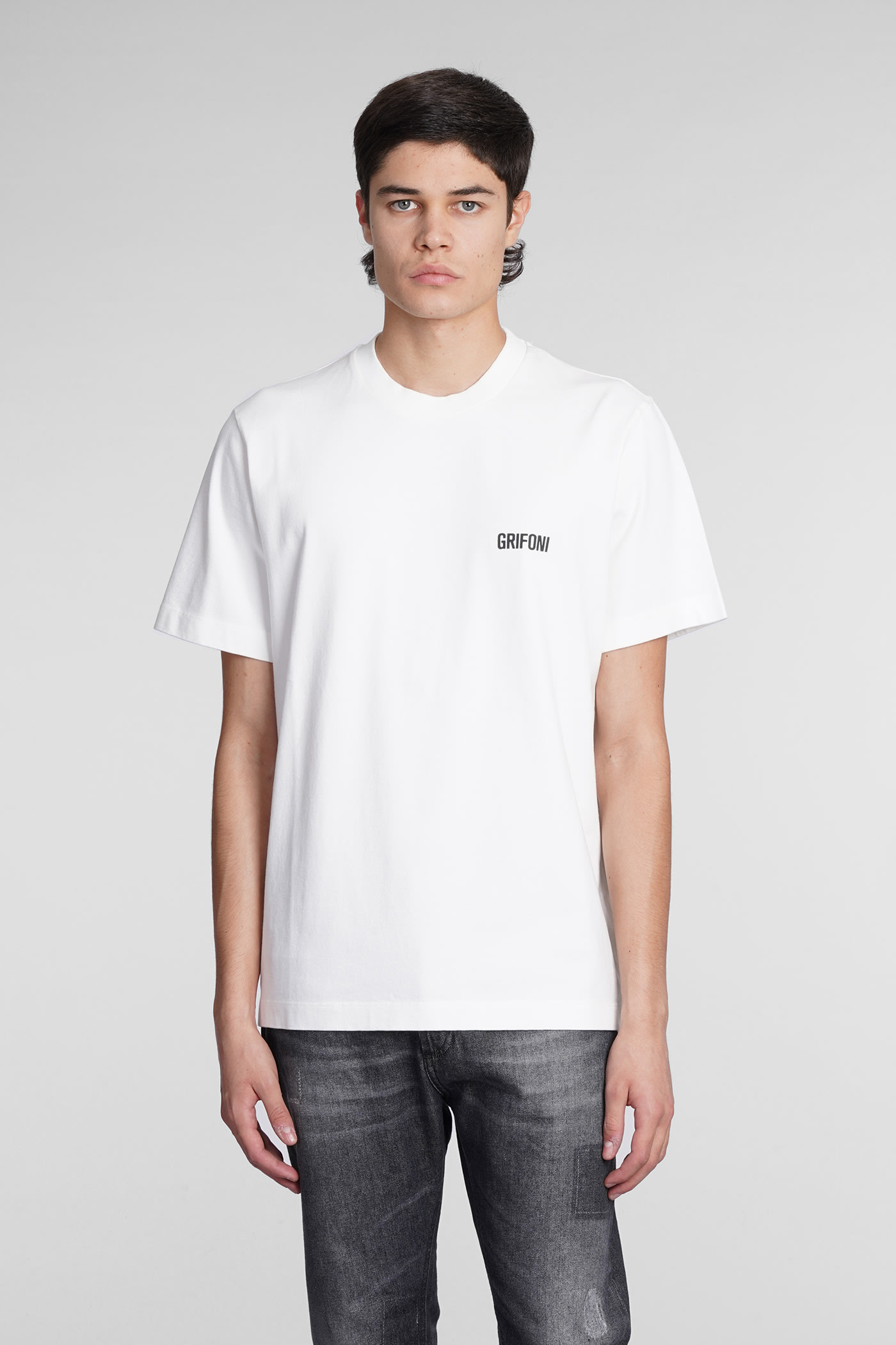 Mauro Grifoni T-shirt In White Wool