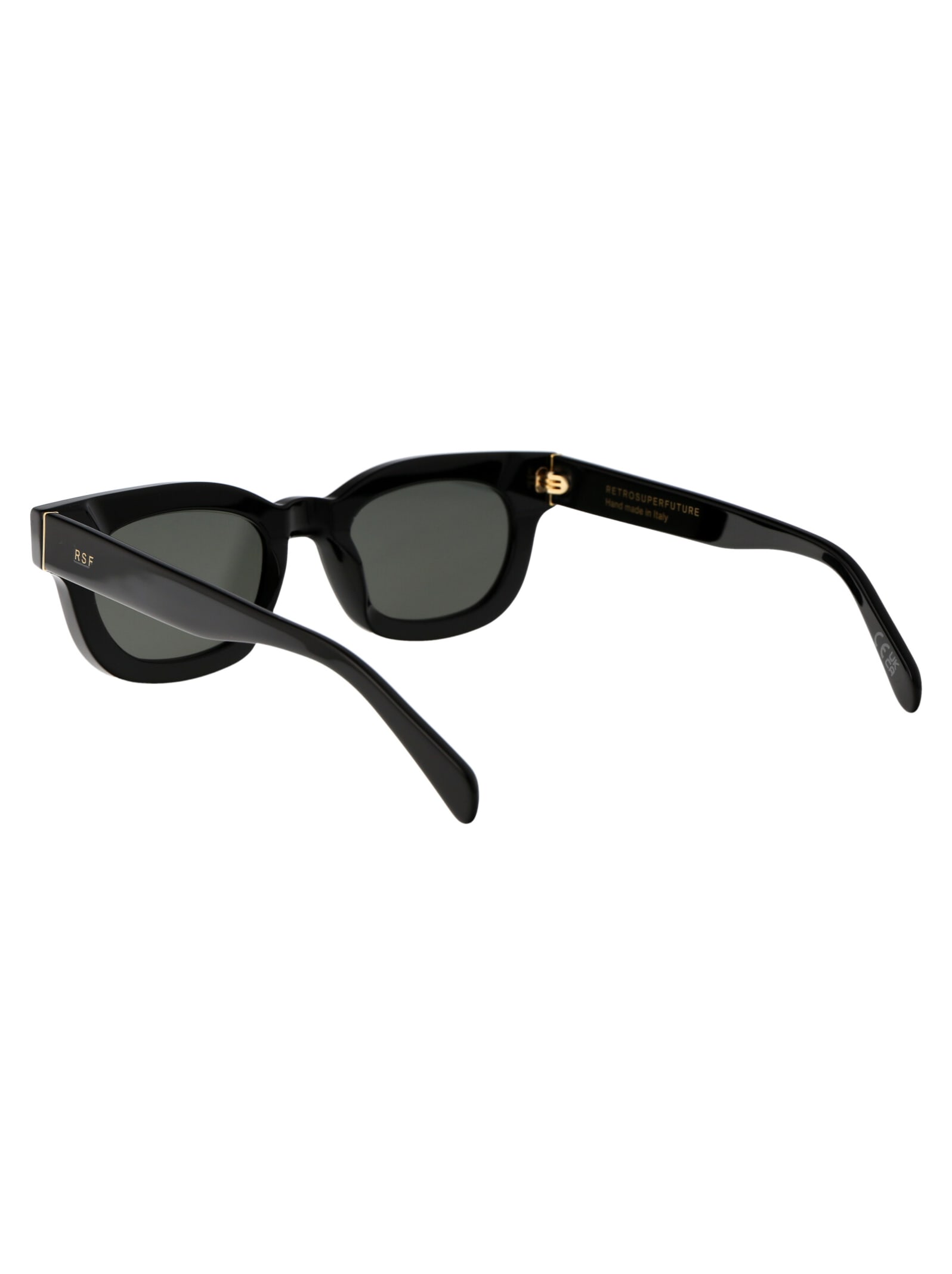Shop Retrosuperfuture Sempre Sunglasses In Black