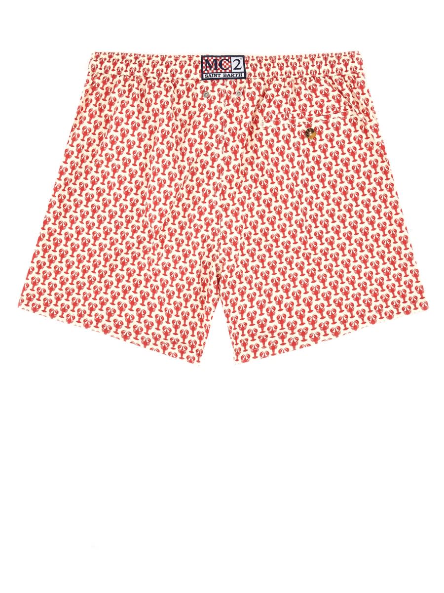 Mc2 Saint Barth Costume Da Bagno Boxer In Multicolour