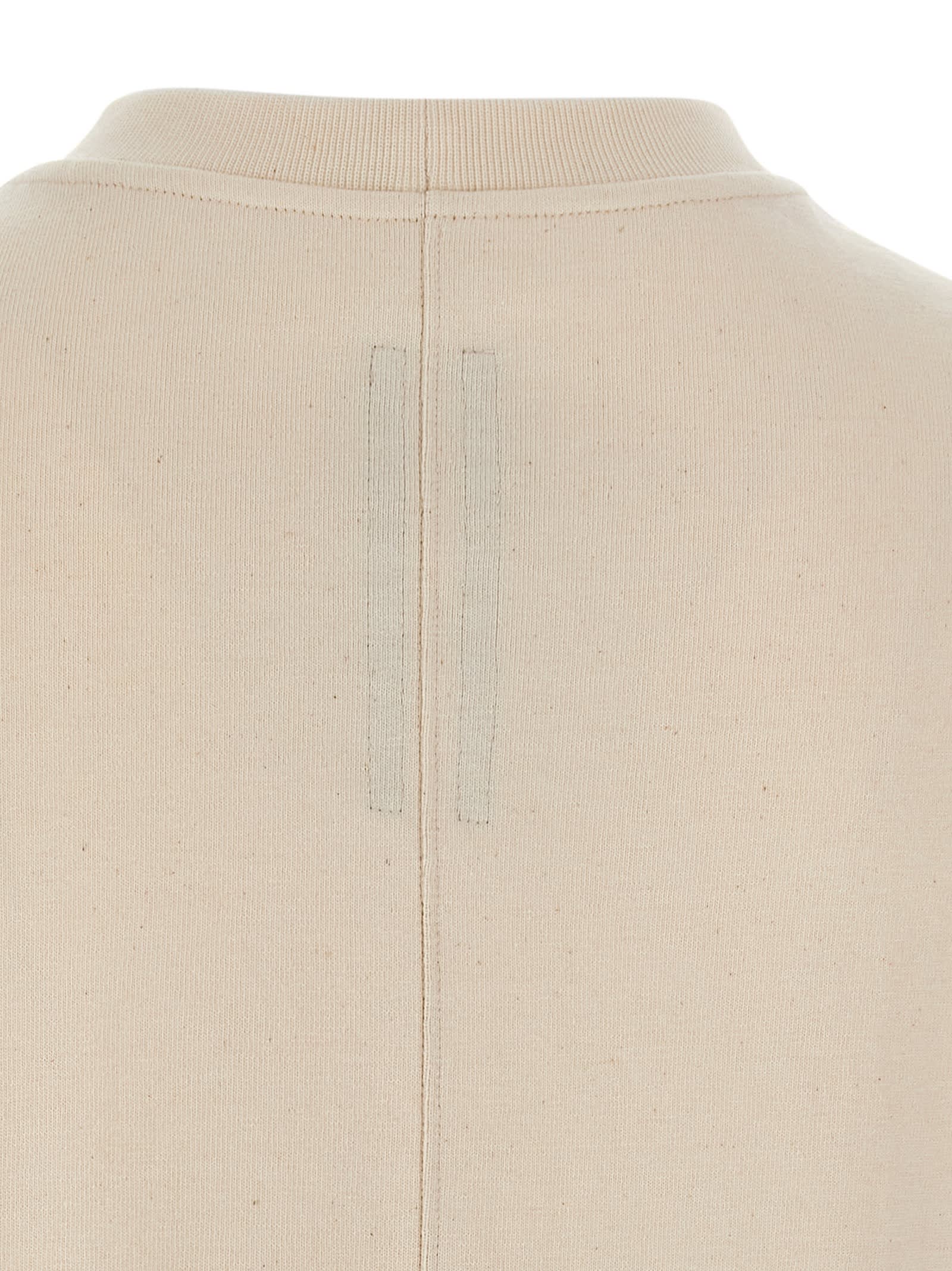 Rick Owens Tommy Cotton T-shirt In Neutral