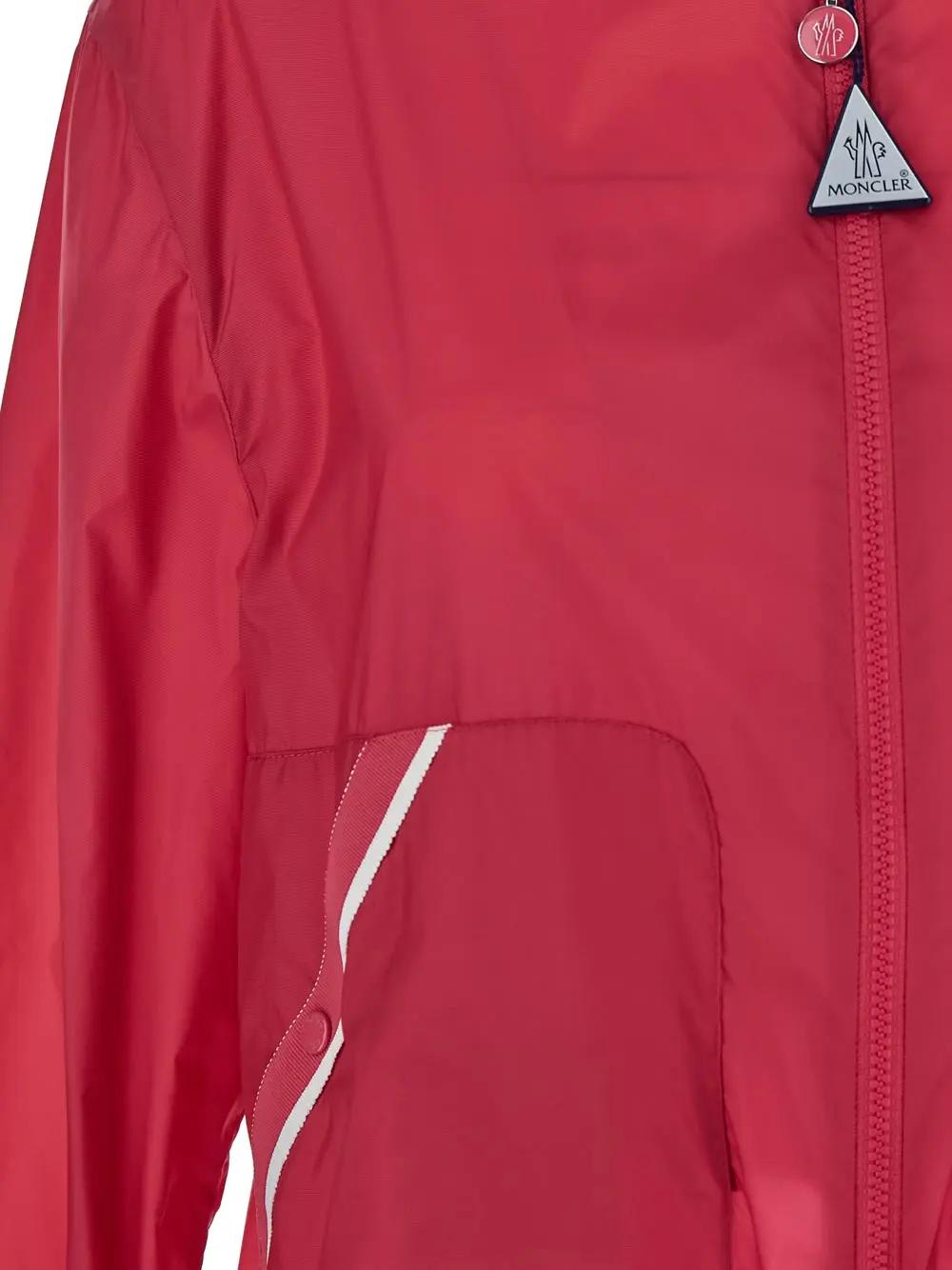 Shop Moncler Filiria Jacket In Fucsia