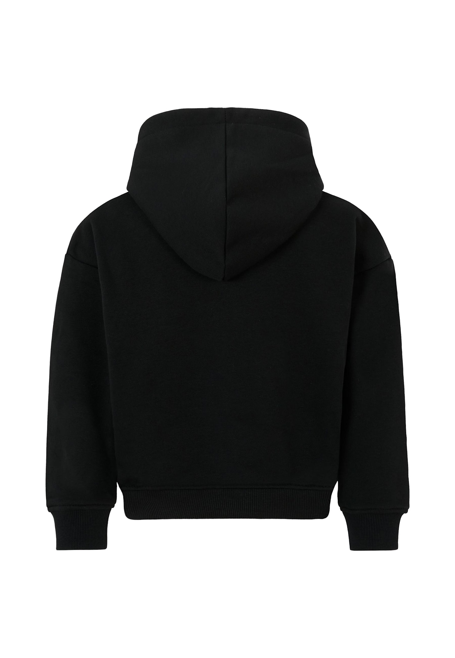 Richmond Black Sweatshirt For Kids With Writing In Black