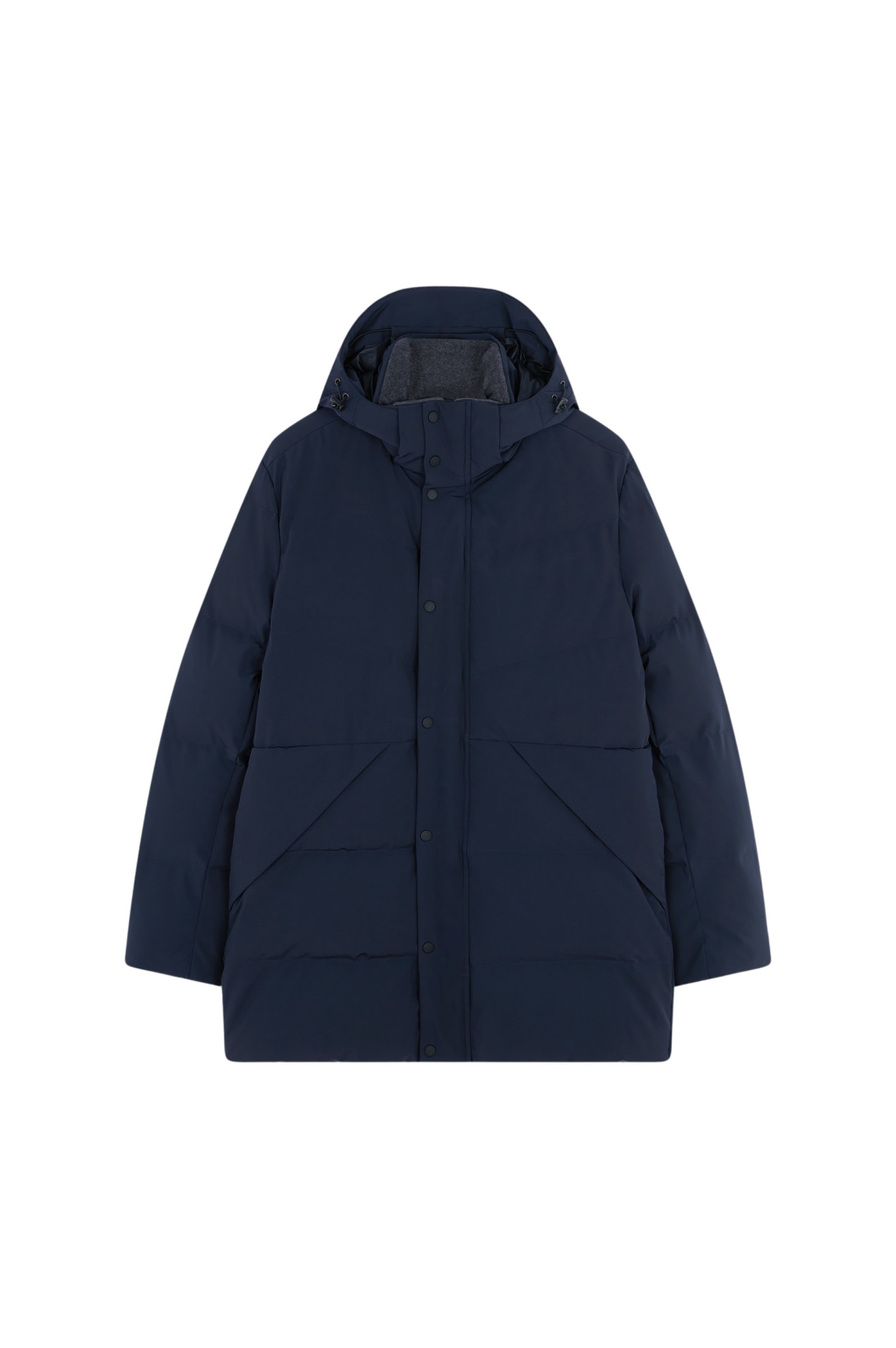 Shop Paul&amp;shark Typhoon Down Parka In Blue