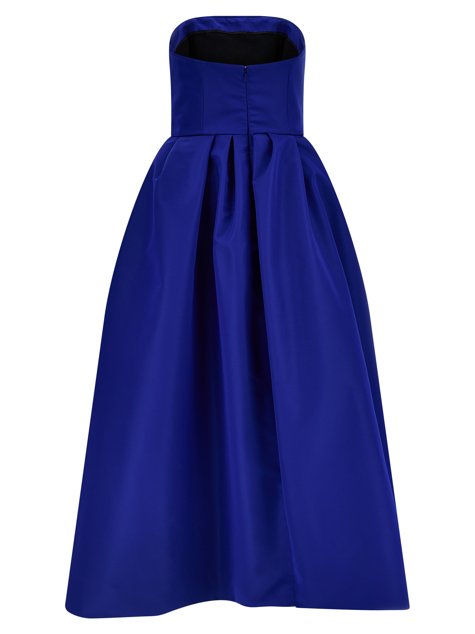 Carolina Herrera Silk Dress Dresses Blue In Blue