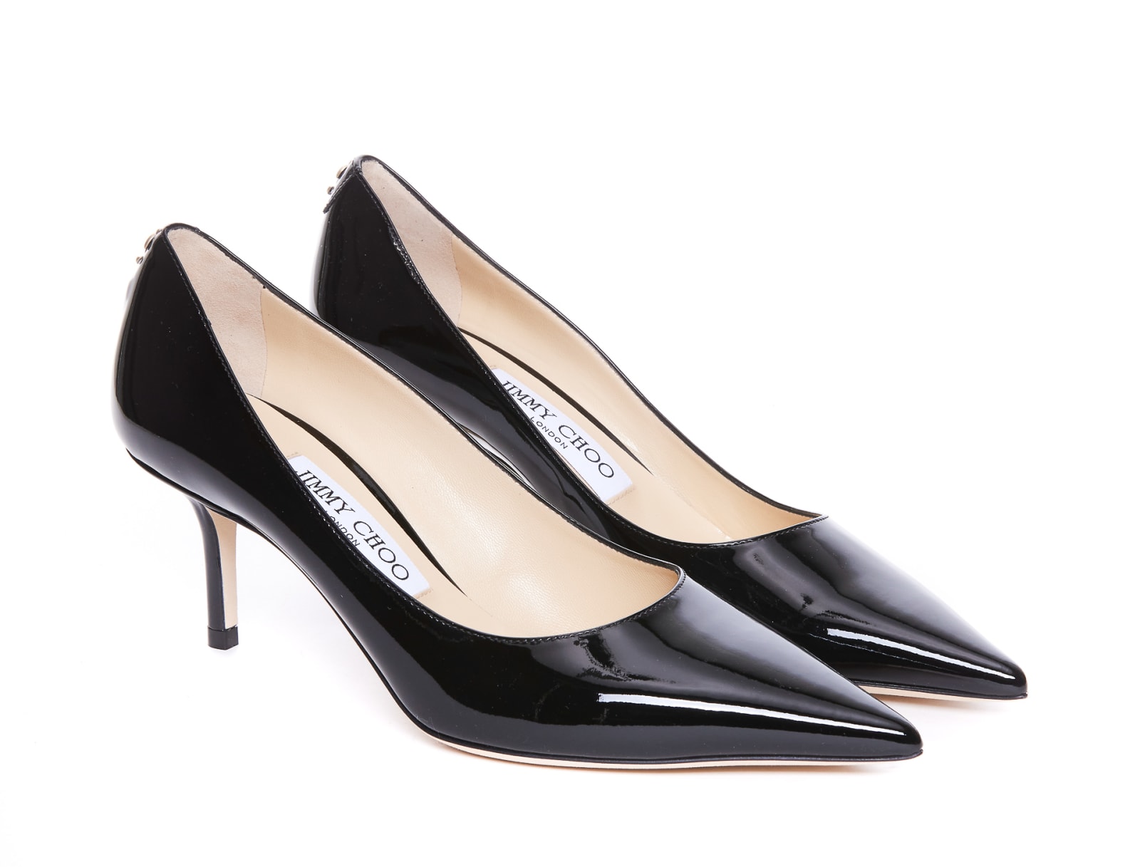 Shop Jimmy Choo Love Pumps In Black