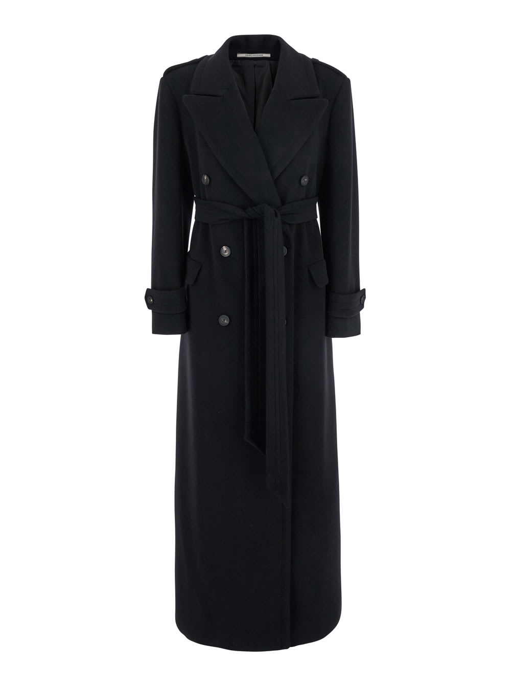 Shop Tagliatore Jody Long Coat In Black