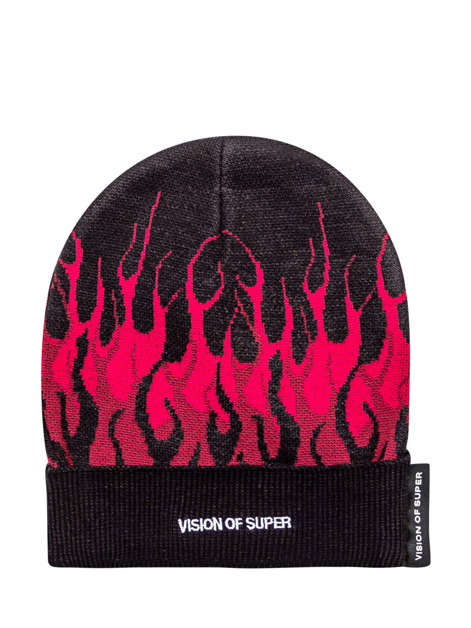 Vision Of Super Flames Hat In Black