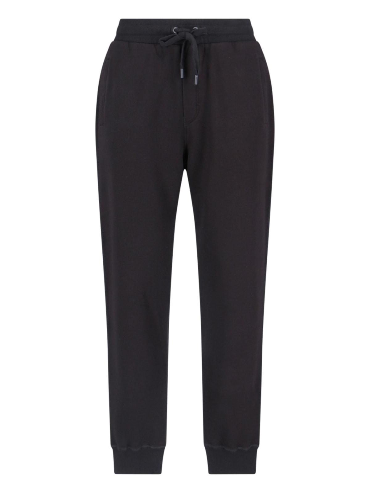 Shop Dolce & Gabbana Joggers In Black