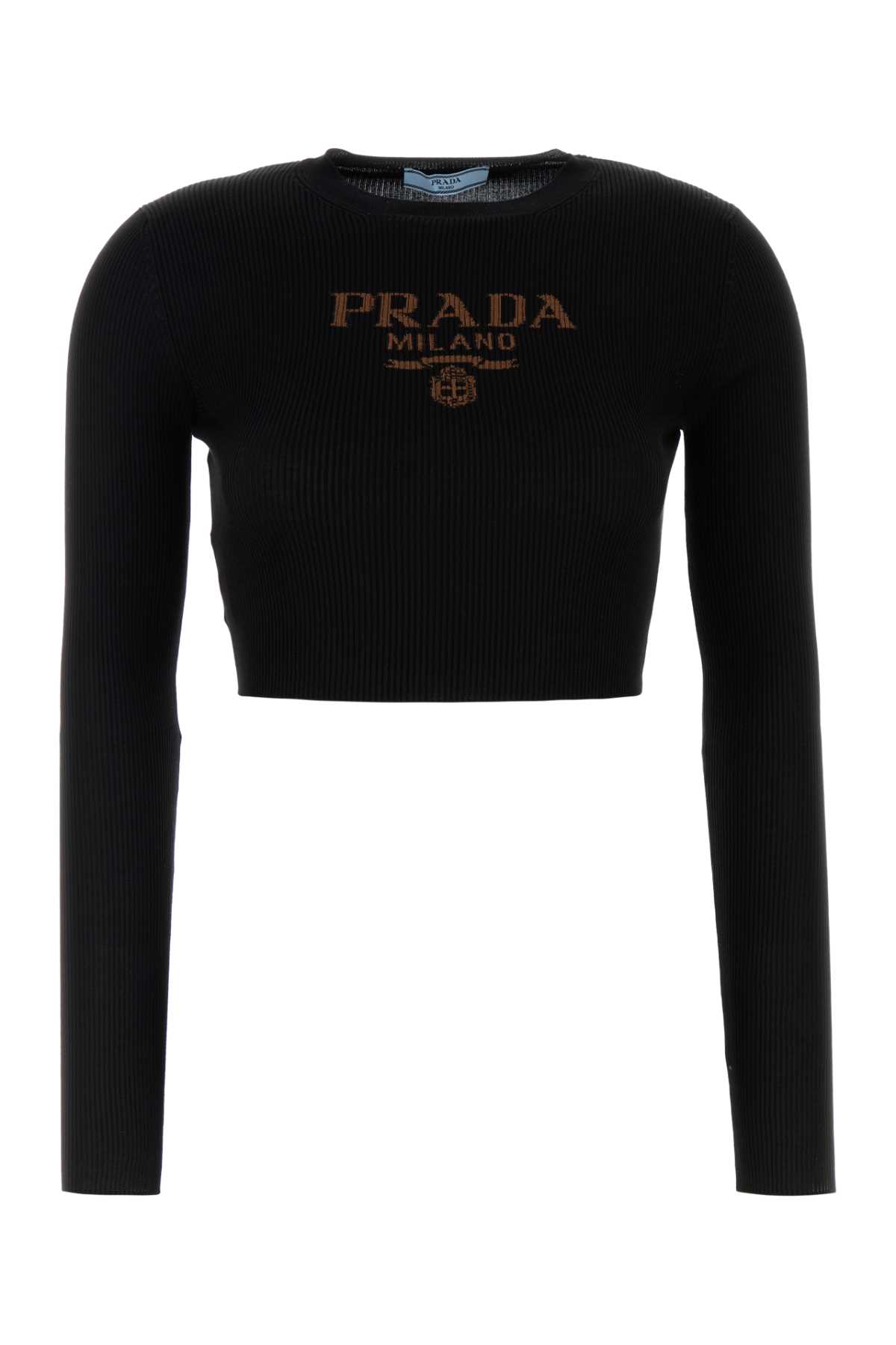 Black Silk T-shirt