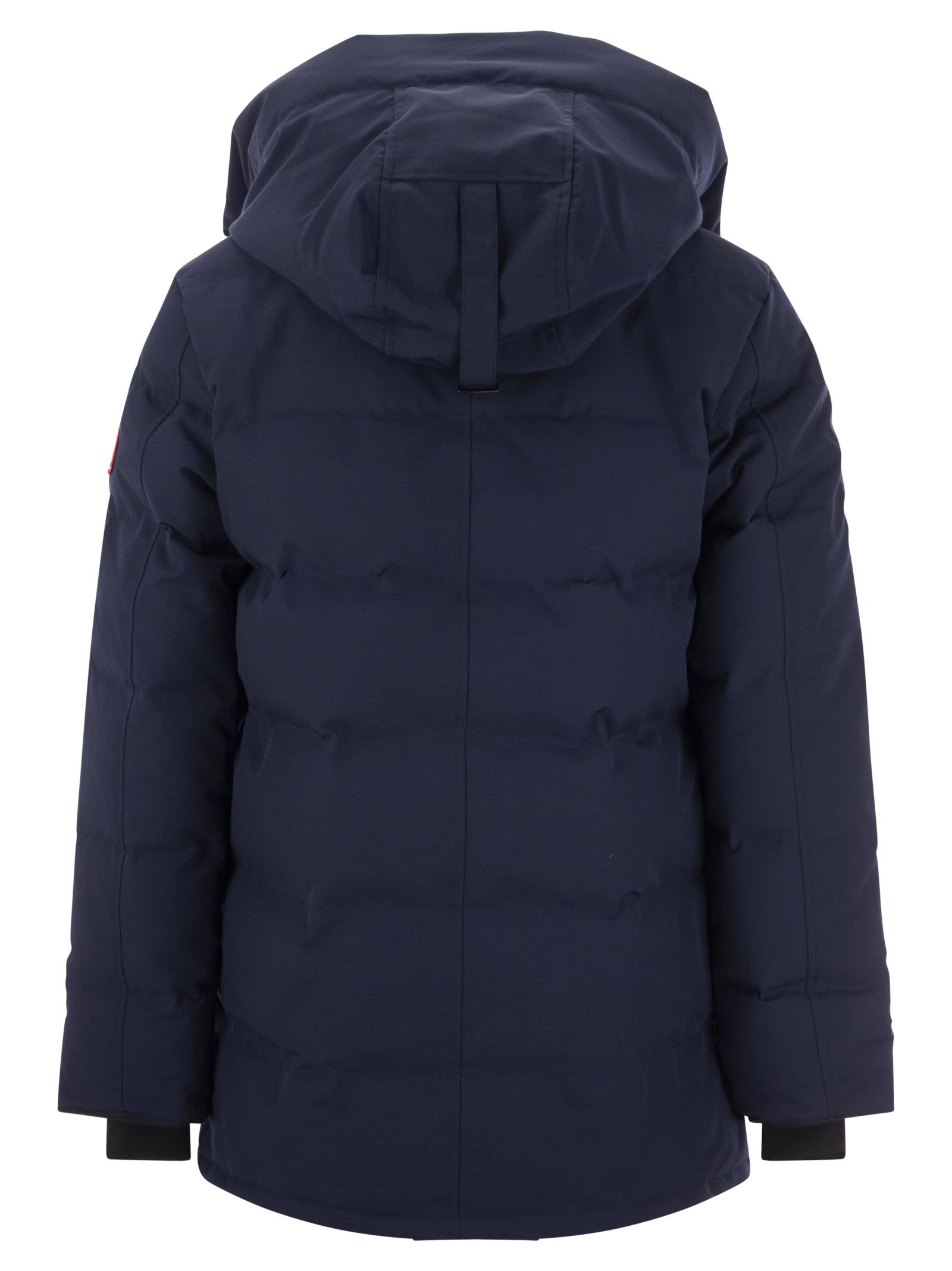 Shop Canada Goose Carson - Hooded Parka In Navy