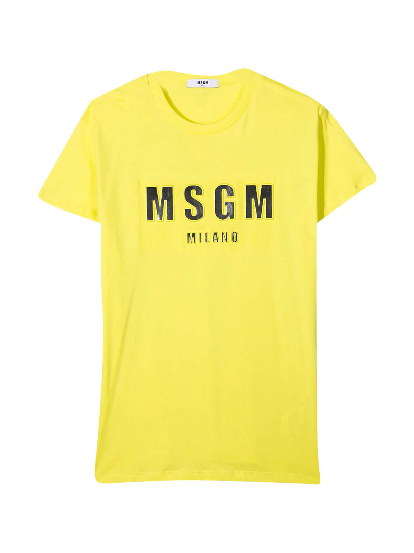 MSGM Orange T-shirt Teen