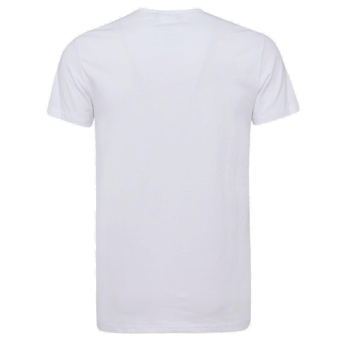 Shop Versace Short-sleeved Crewneck T-shirt In White
