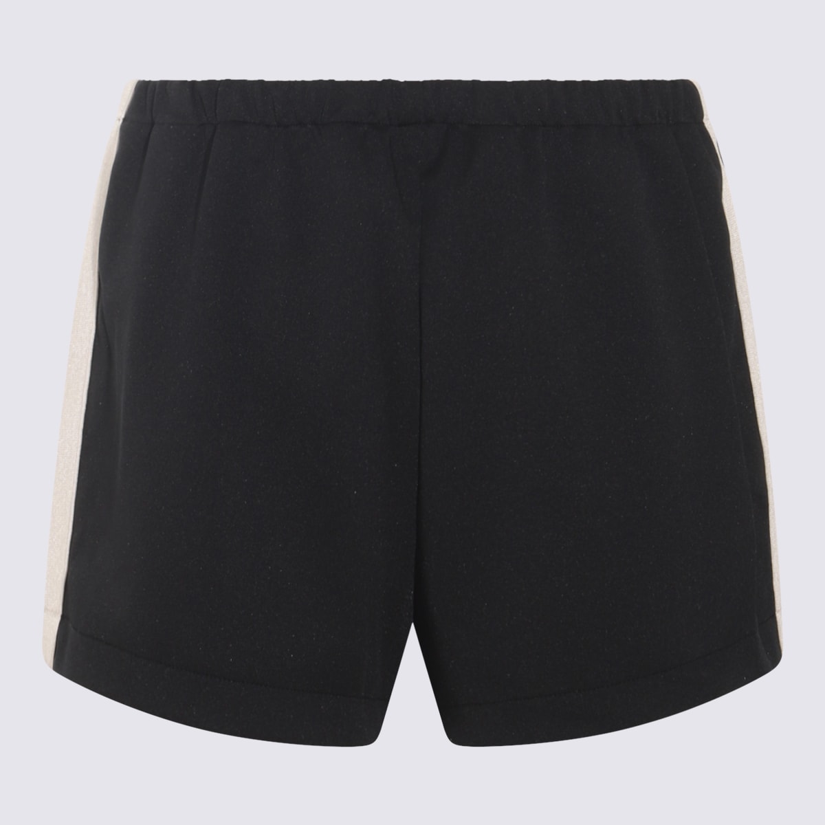 Shop Palm Angels Black Shorts