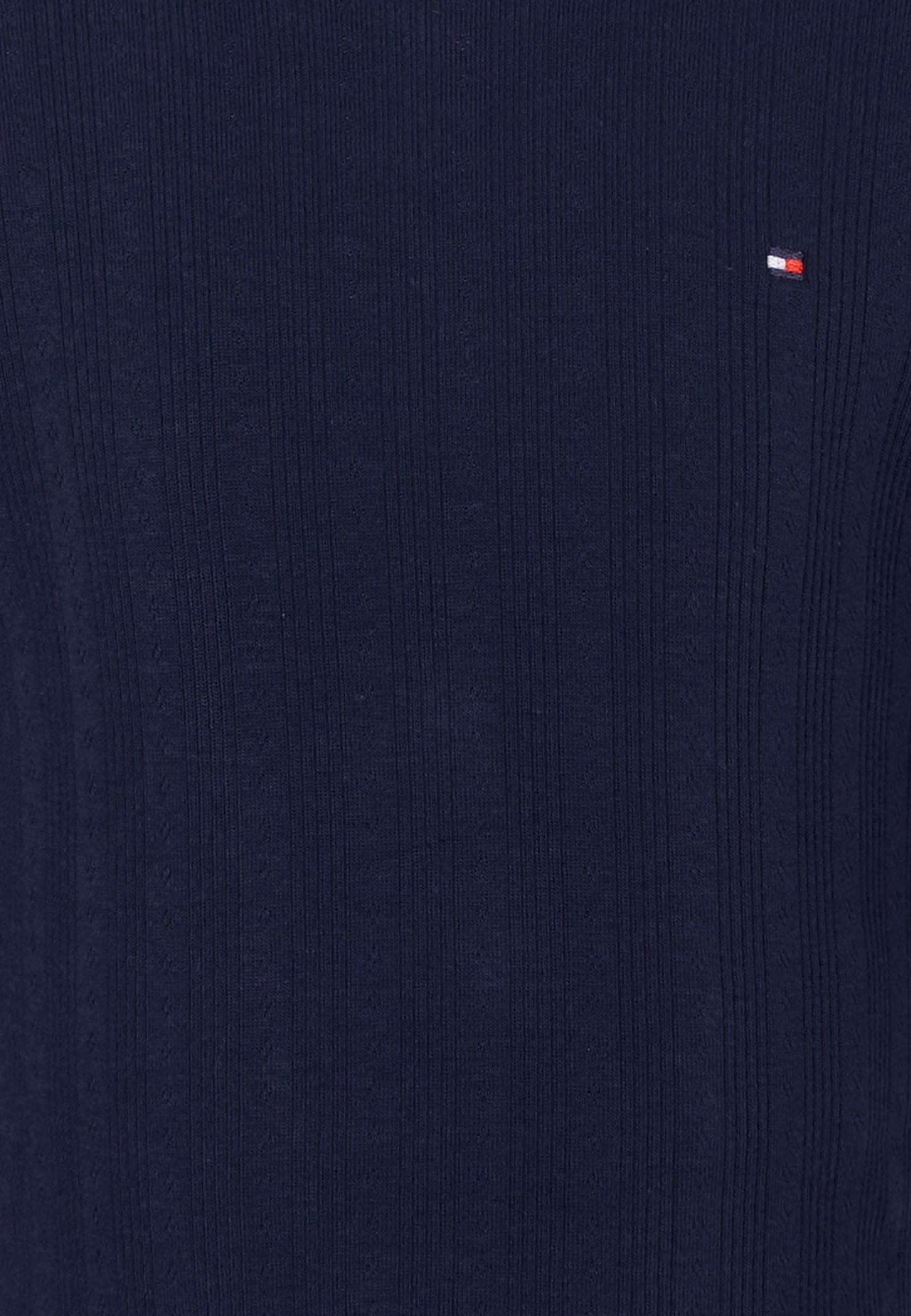 Tommy Hilfiger Blue T-shirt For Girl With Iconic Flag In Blue