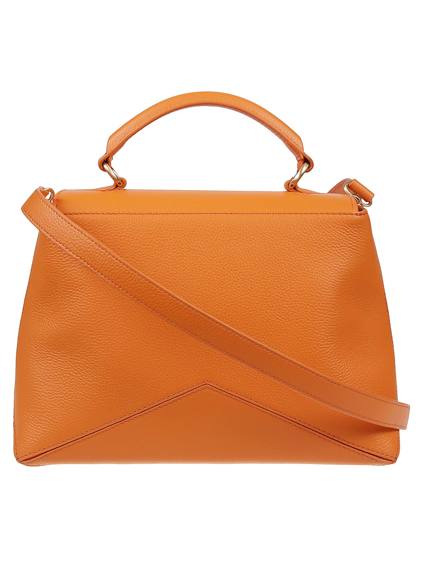 Shop Ballantyne Diamond Chanelle Bag In Orange