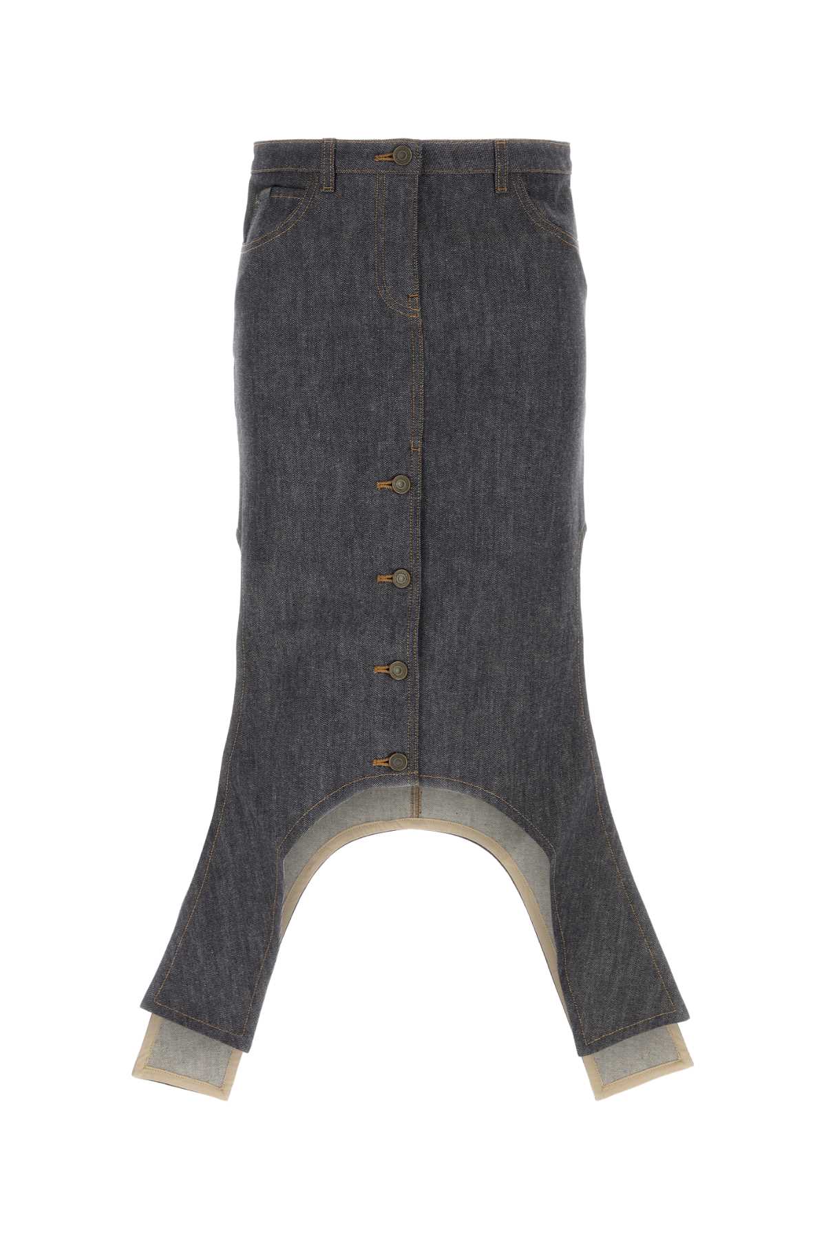 Courrèges Denim Skirt