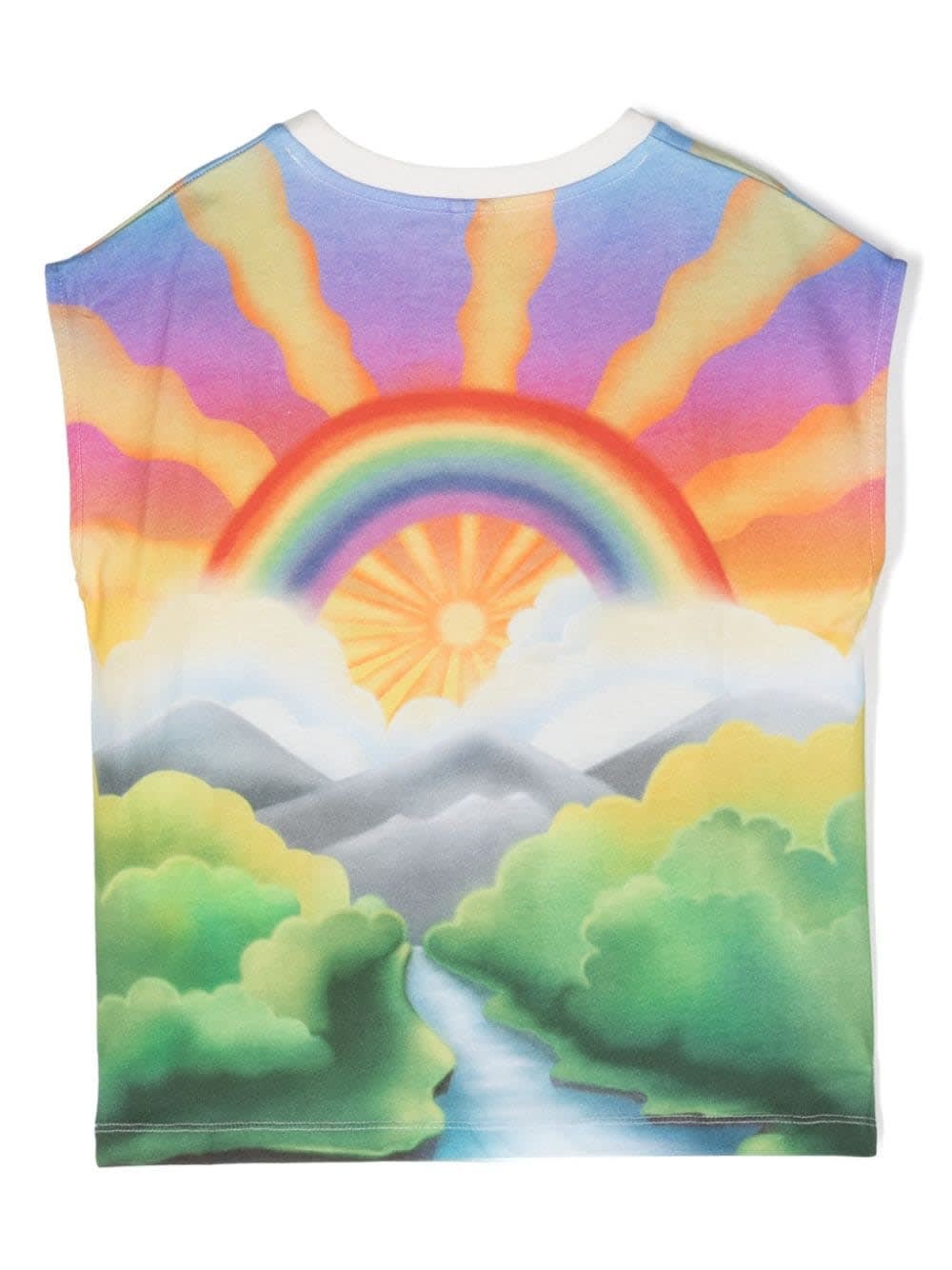 Shop Stella Mccartney T-shirt Con Stampa In Multicolor