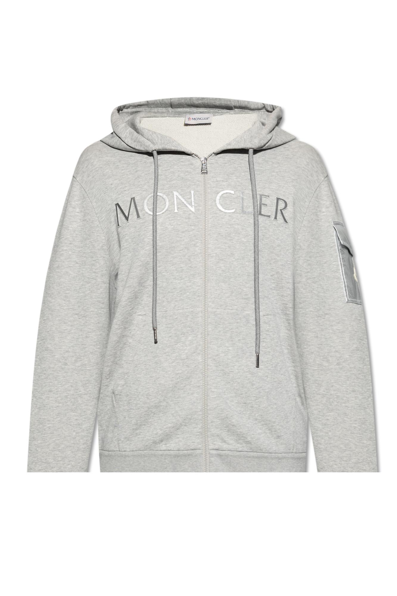 MONCLER HOODIE WITH LOGO