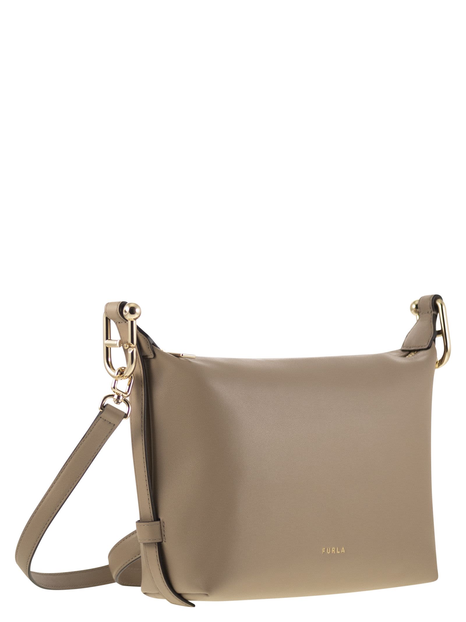 Furla Tonie - Mini Shoulder Bag In Nude