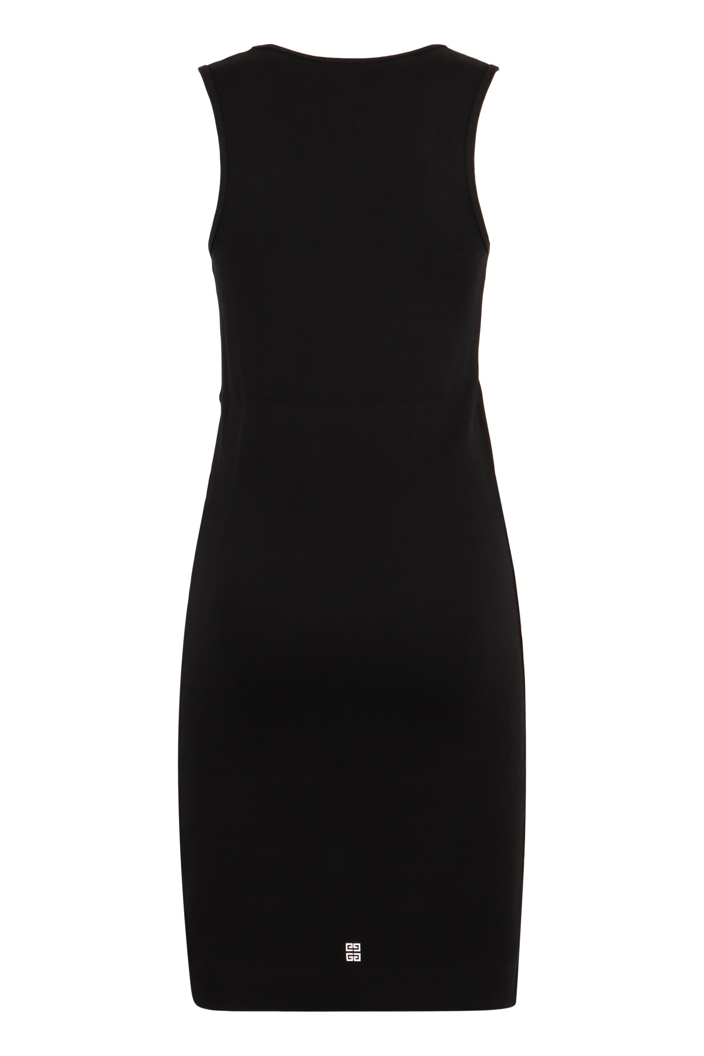 Shop Givenchy Jersey Dress In Nero