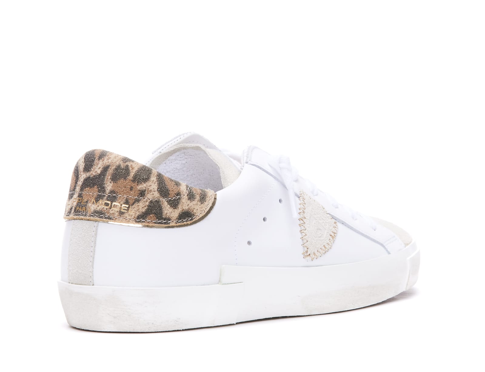 Shop Philippe Model Prsx Low Sneakers In White 2