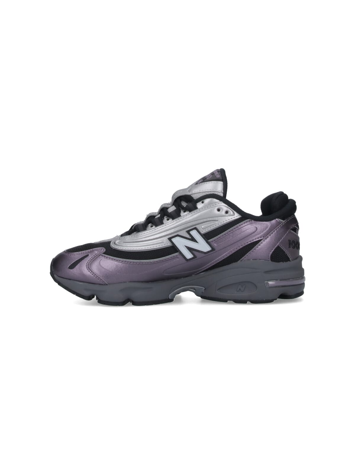 New Balance 1000 Sneakers Dark Ice Wine / Silver Metallic In Multi