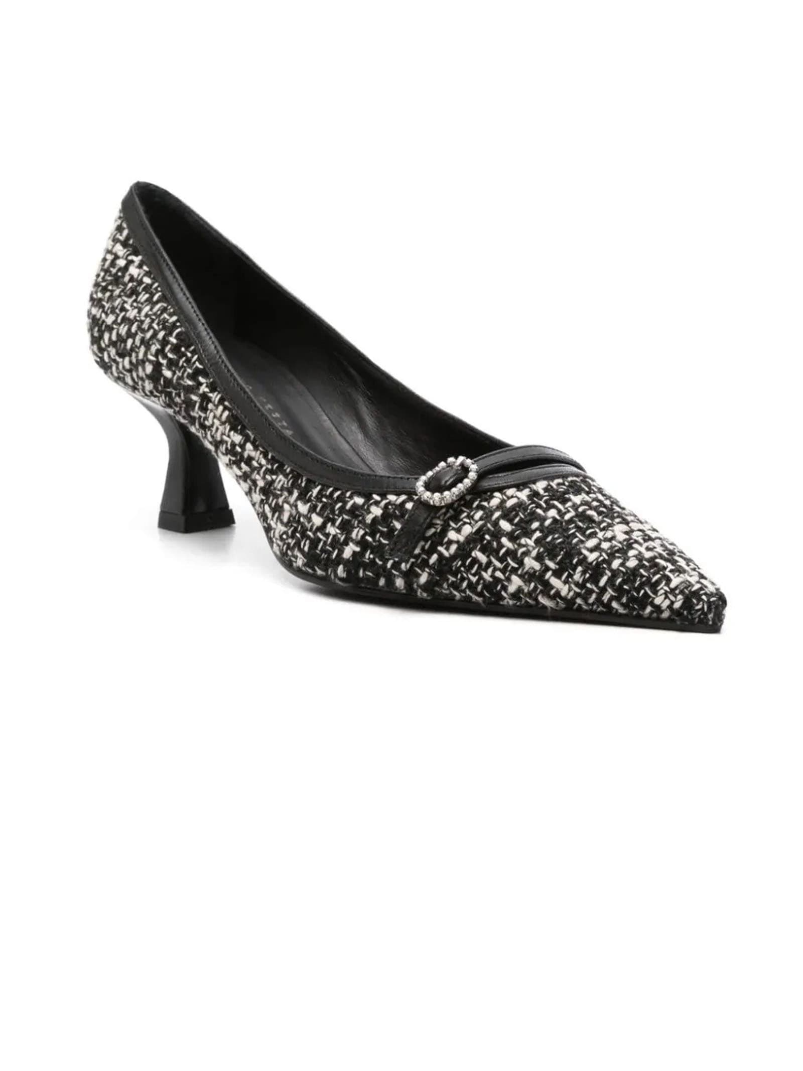 Shop Roberto Festa Black And White Jessy Pumps