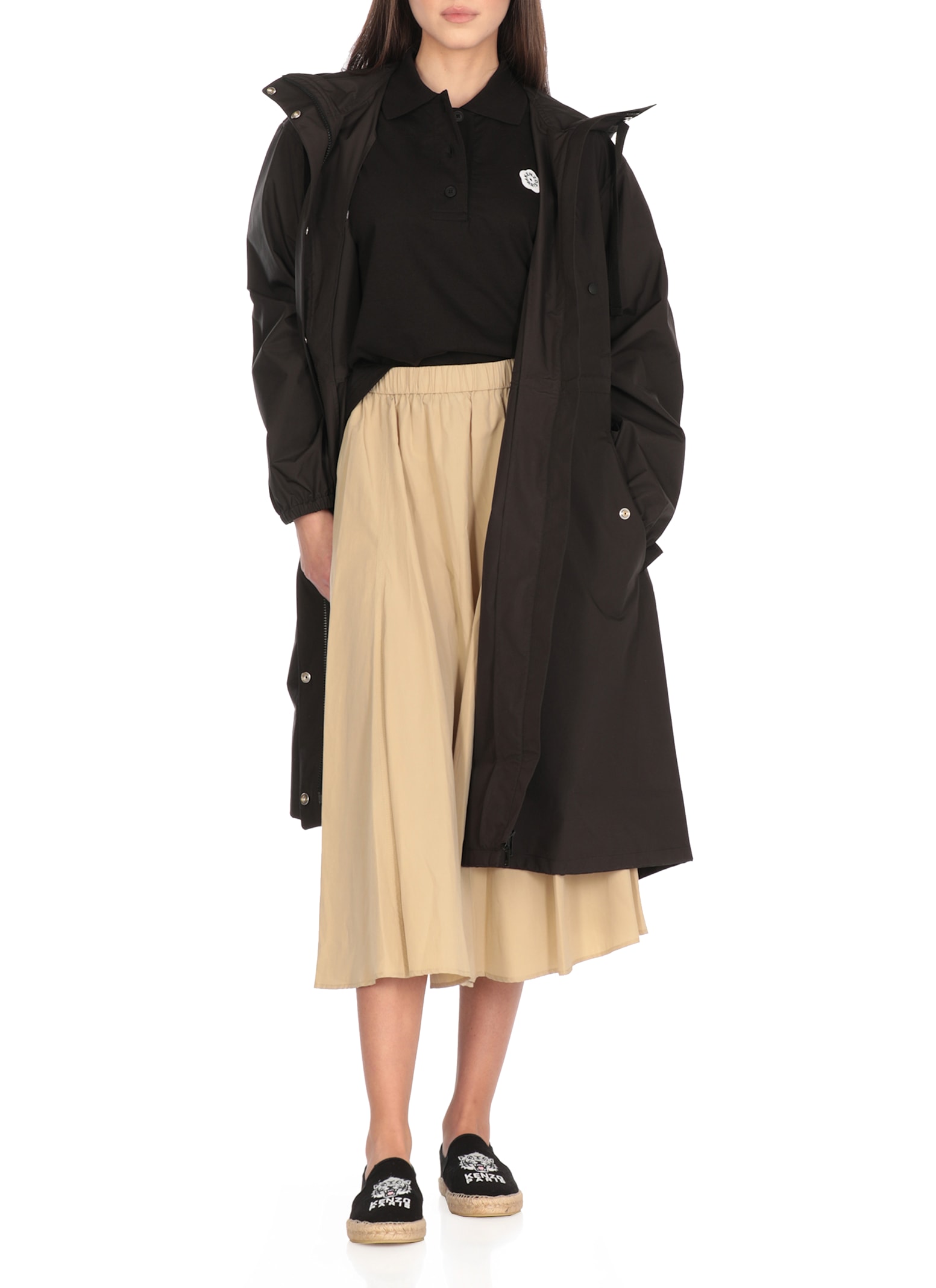 Kenzo Polo Shirt "boke Flower 2.0" In Black