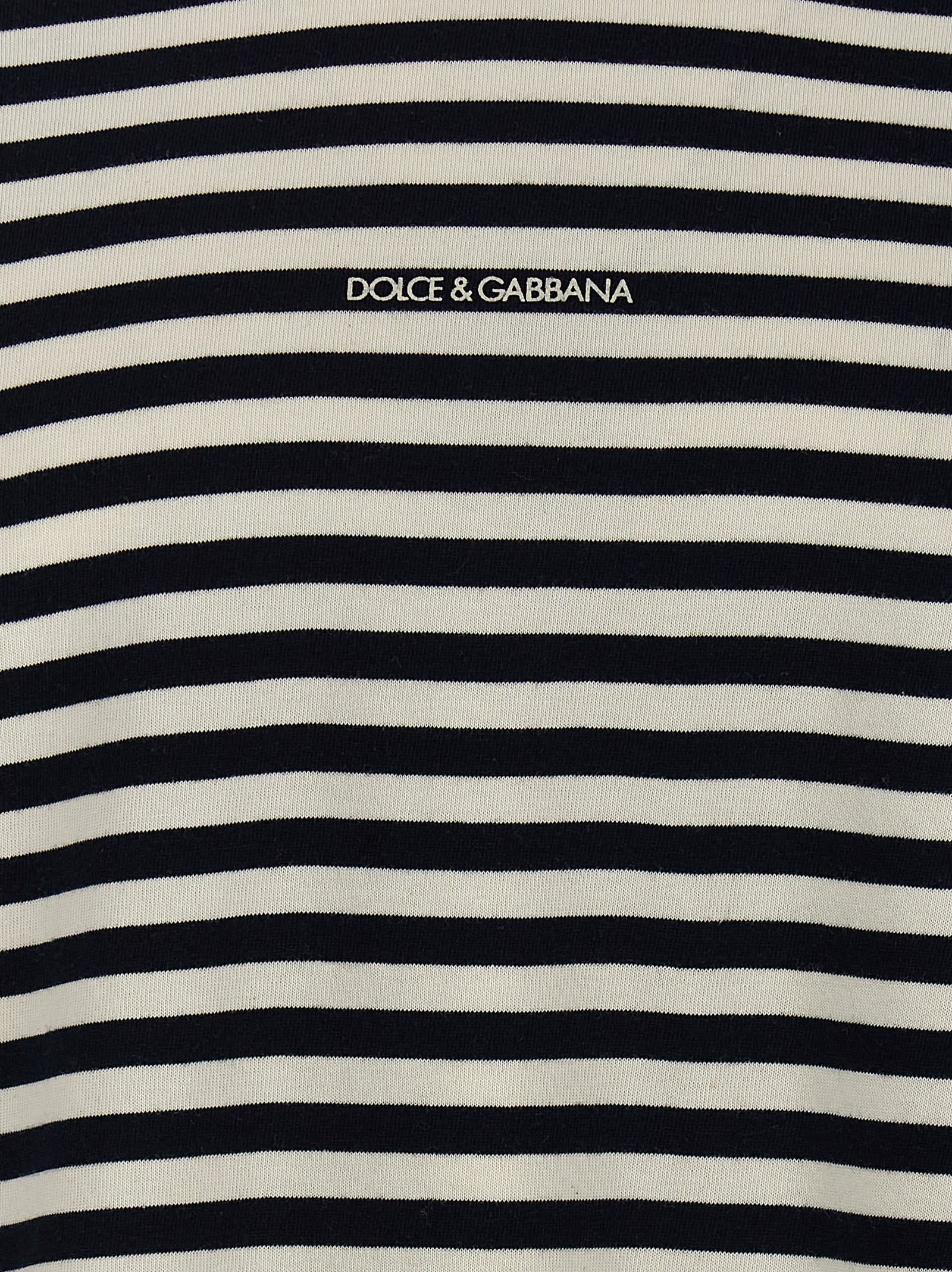 Shop Dolce & Gabbana Marina T-shirt In Multicolor