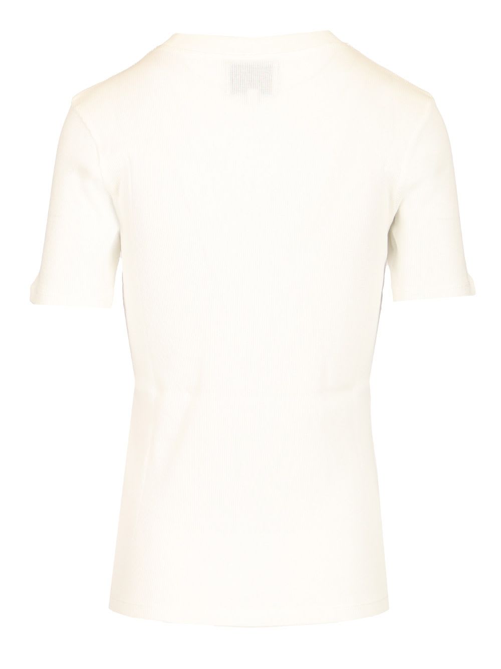 LOULOU STUDIO RIBBED T-SHIRT