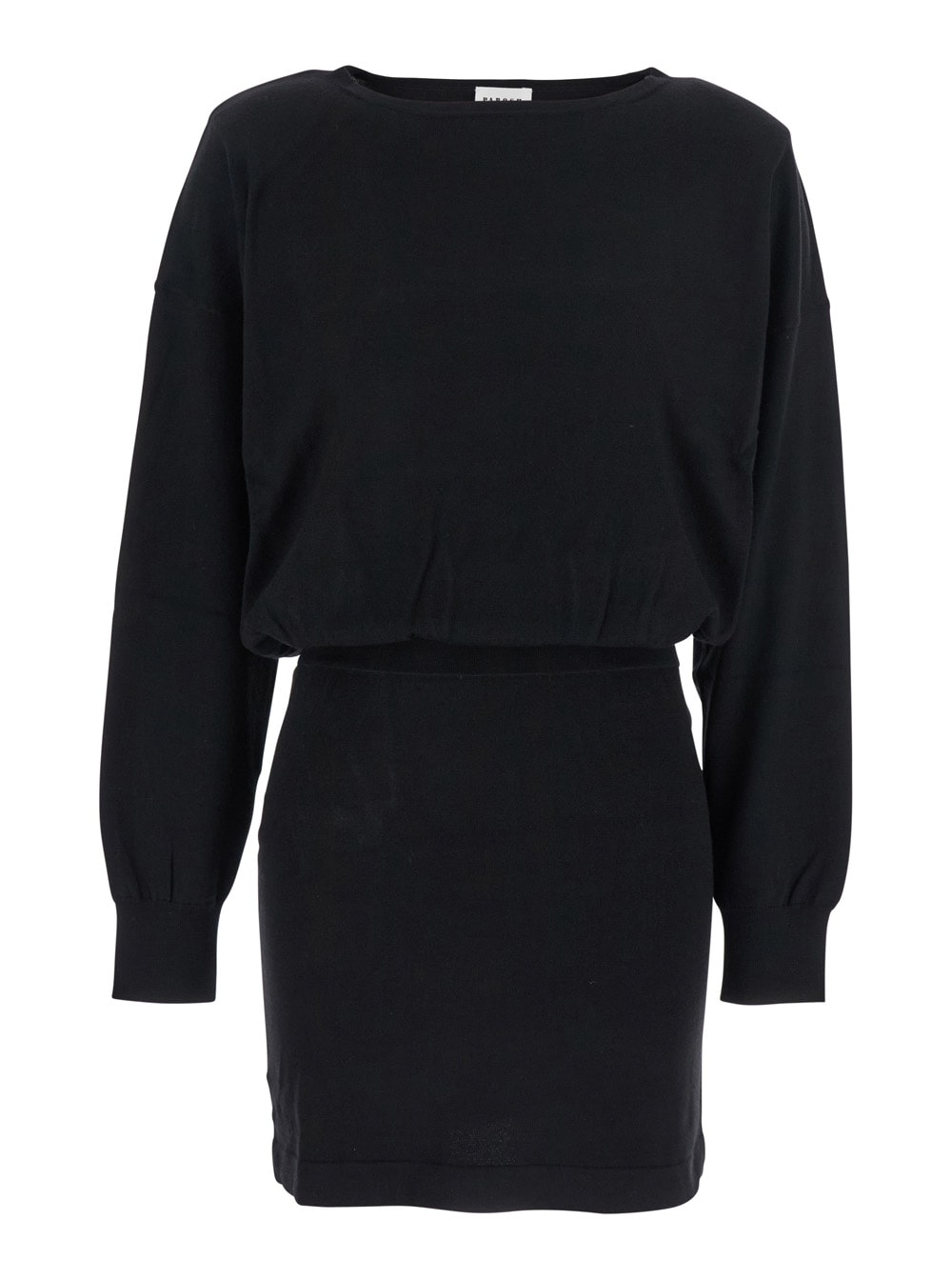 P.a.r.o.s.h Knit Short Dress In Black