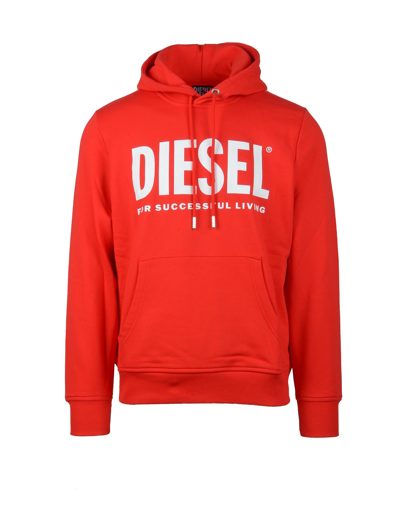 Diesel Mens Red Sweatshirt