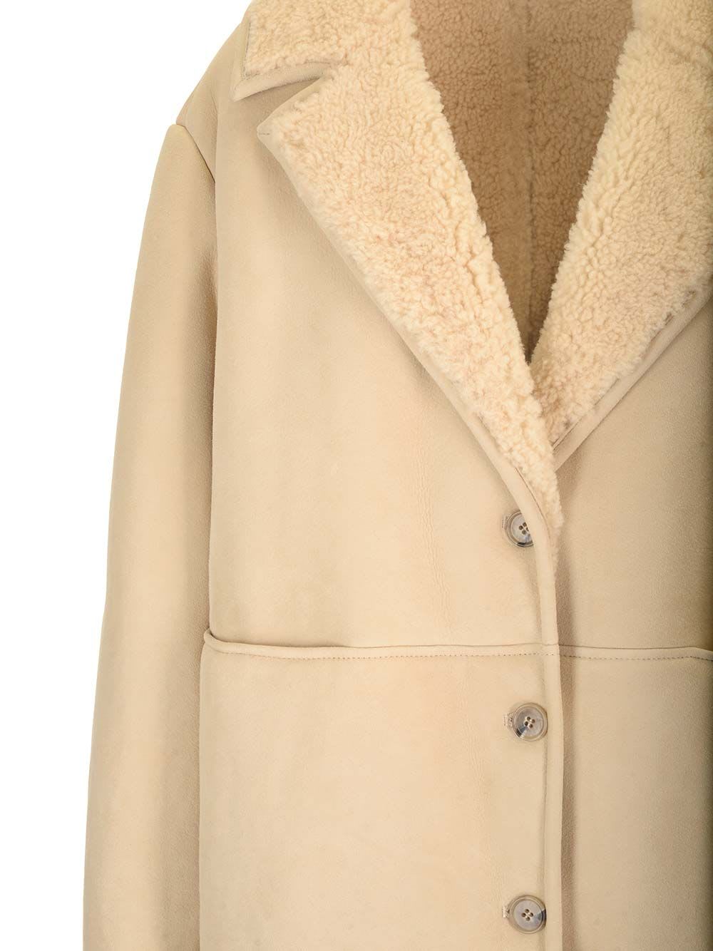 LOULOU STUDIO SHEARLING COAT 