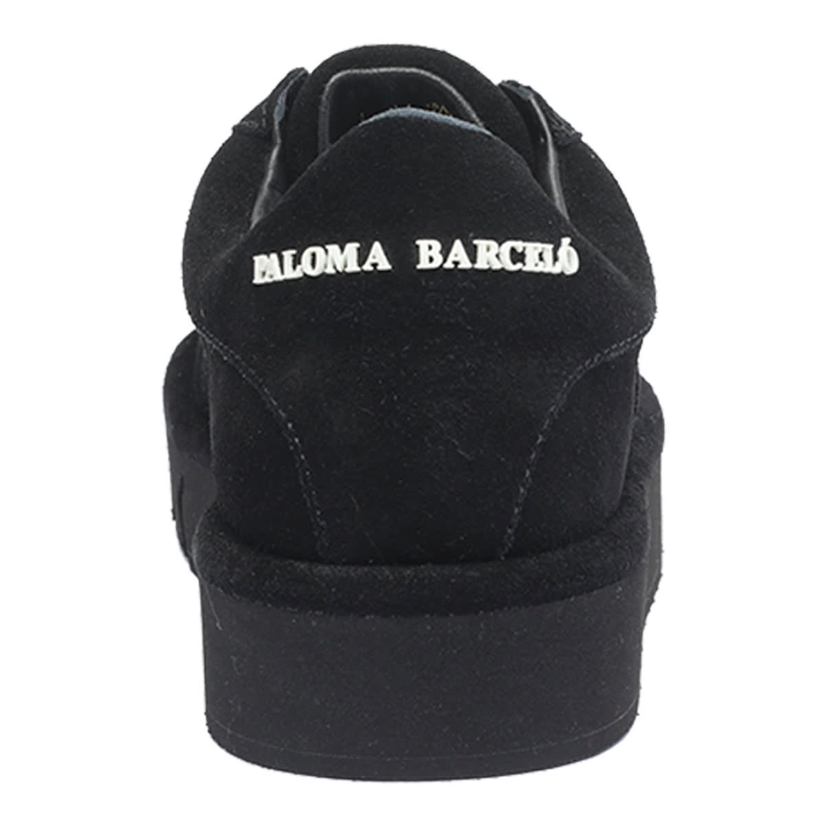 Paloma Barceló Aine Suede Sneakers In Black