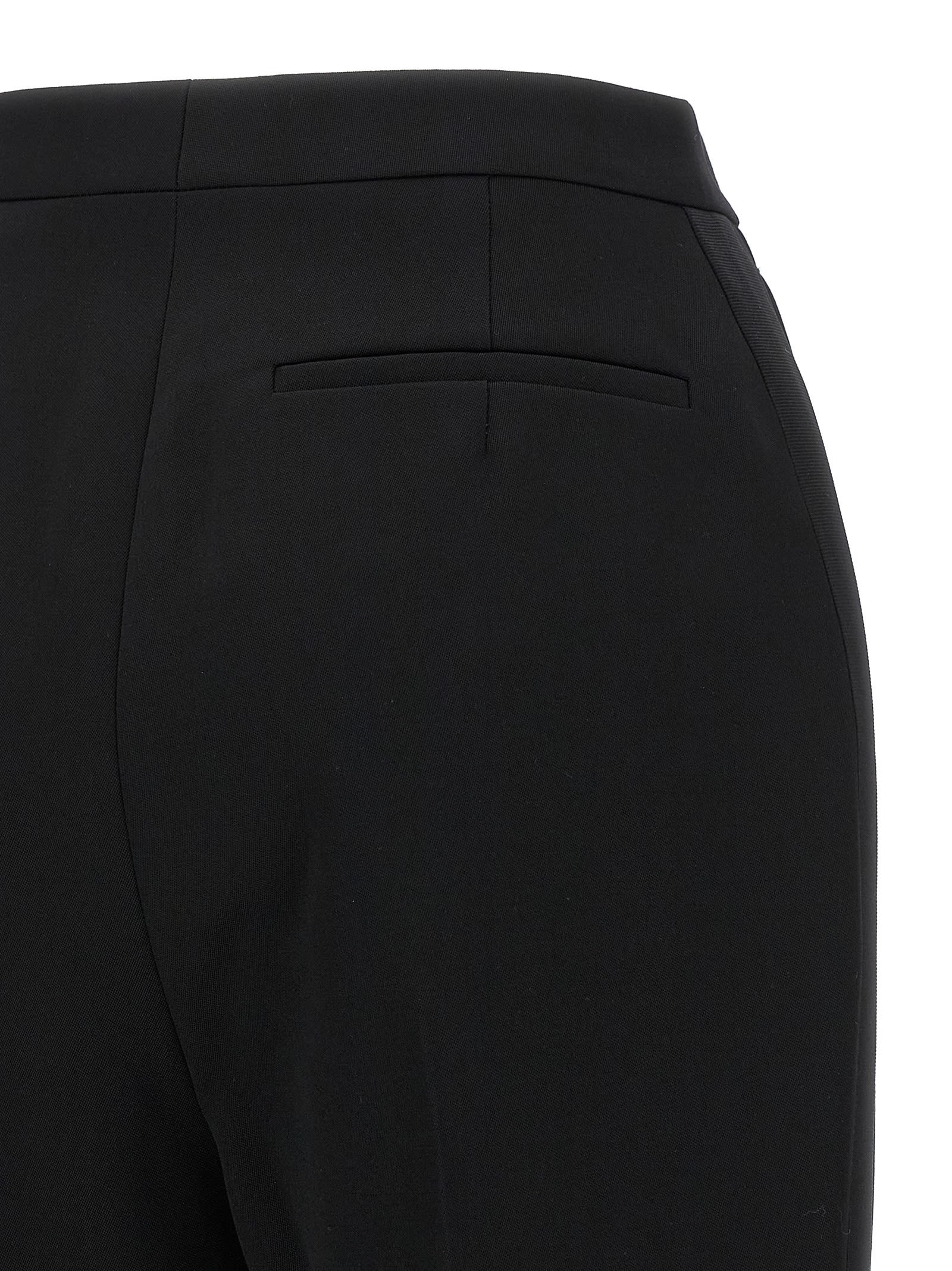 Givenchy Satin Band Pants In Black