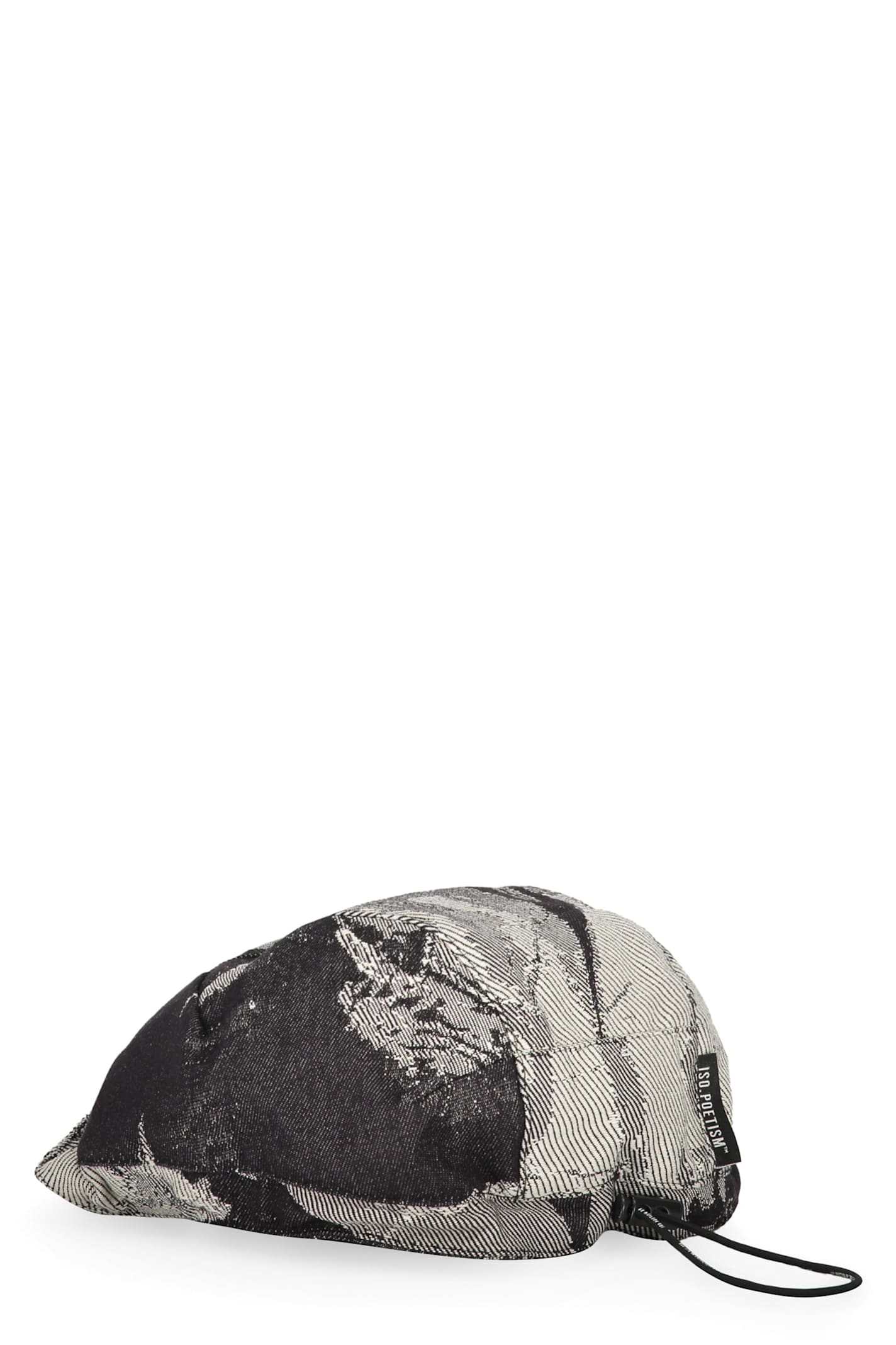 Iso.poetism Flat Cap In Black