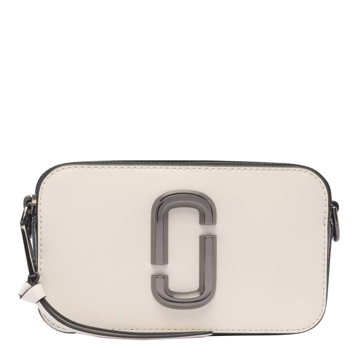 Shop Marc Jacobs The Snapshot Crossbody Bag In White