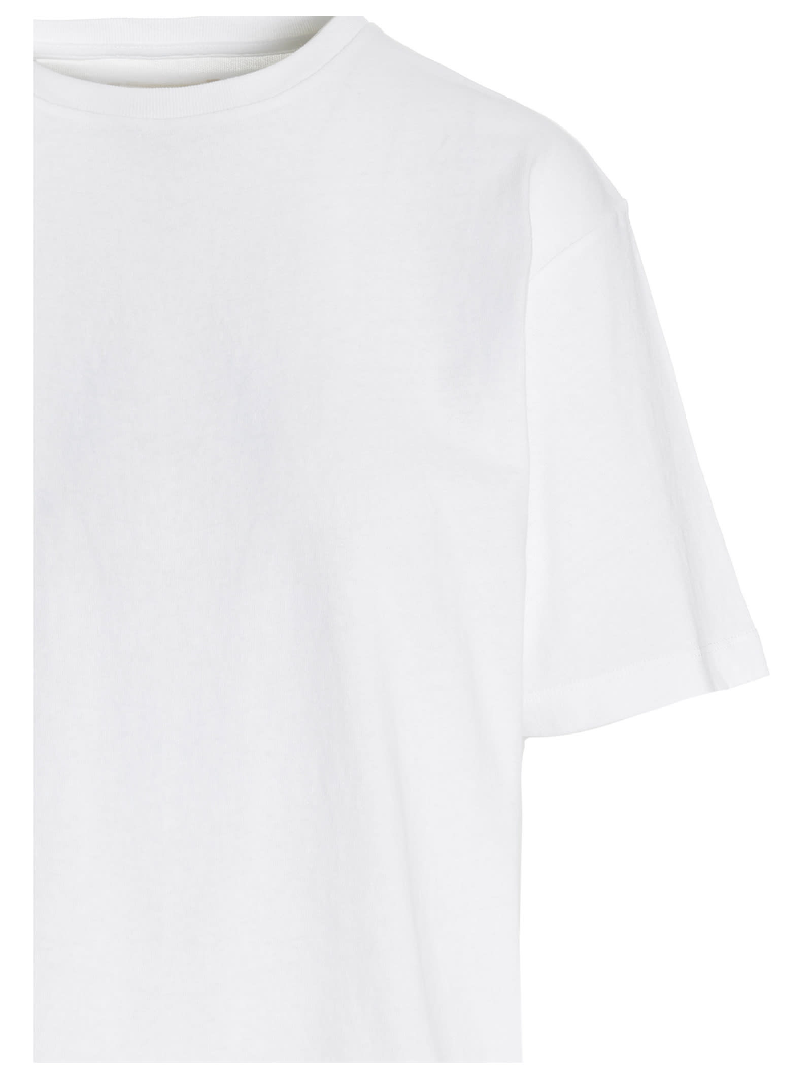 Shop Khaite Mae T-shirt In White