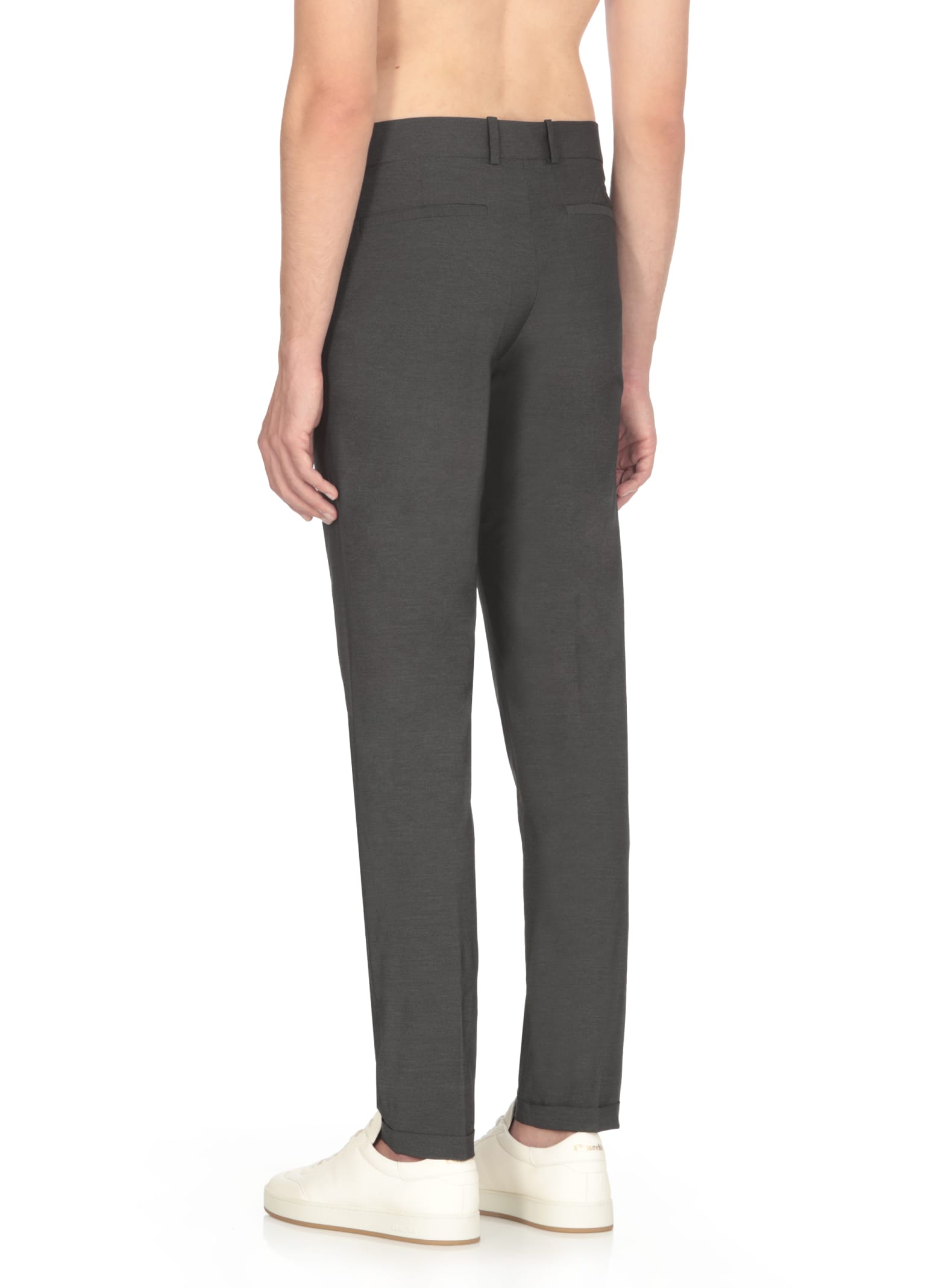 Rrd - Roberto Ricci Design Black Chino Trousers In Grey